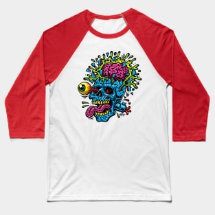 Skullblast Baseball T-Shirt